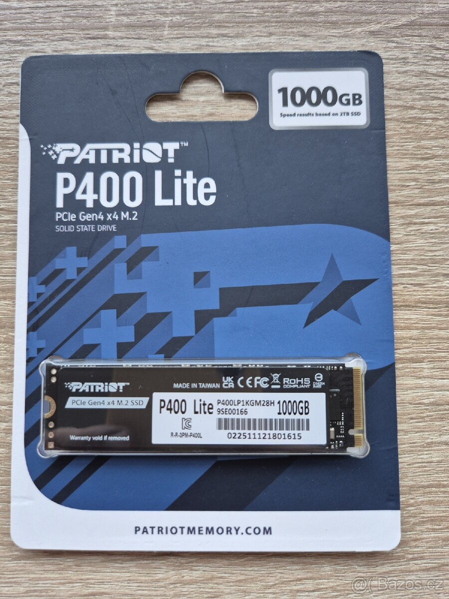 interní SSD disk Patriot P400 Lite 1000 GB
