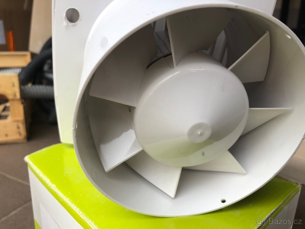 Ventilátor Dalap 125 BFZ 12V