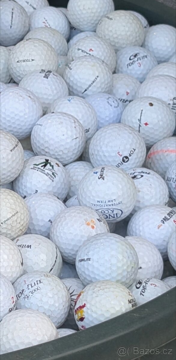 Golfové míčky hrané
