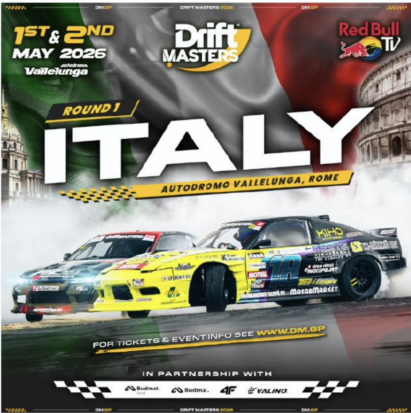 Vstupenky Drift Masters Round 1 Italy