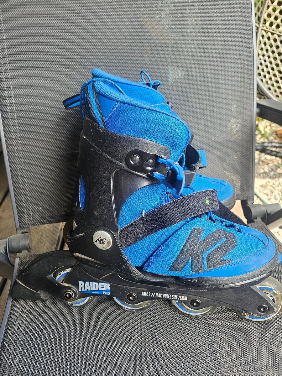 Inline rostoucí brusle K2 35-40