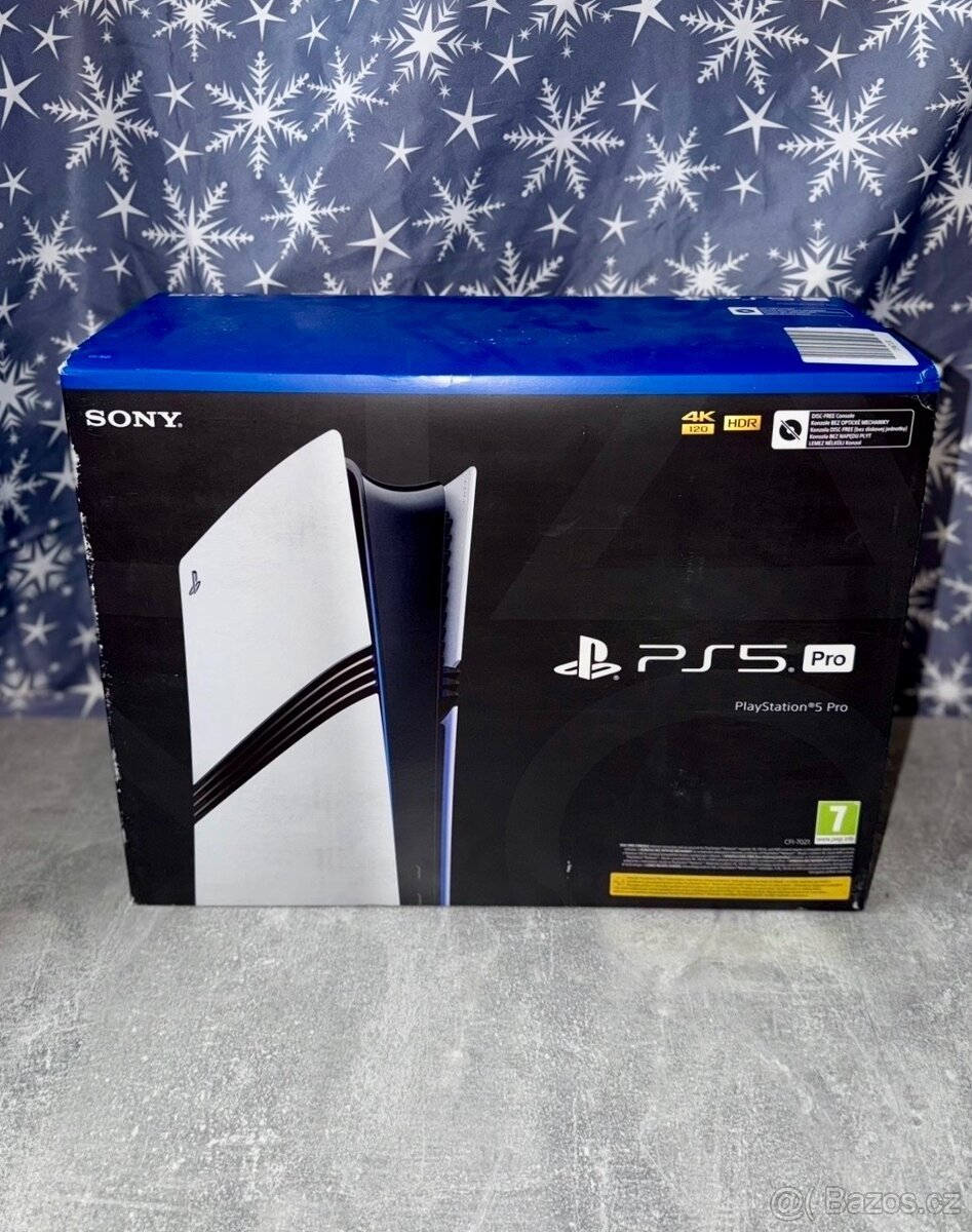 Sony PlayStation 5 Pro (PS5 Pro) 2 TB – kompletní balení