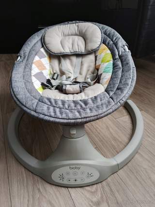 BIOBY Elektrické dětské houpátko s hudbou