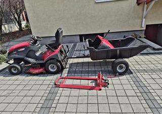 Zahradní traktor Castelgarden XT 190 HD + vozík