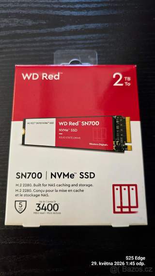 WD RED SN700 nový nerozbalený