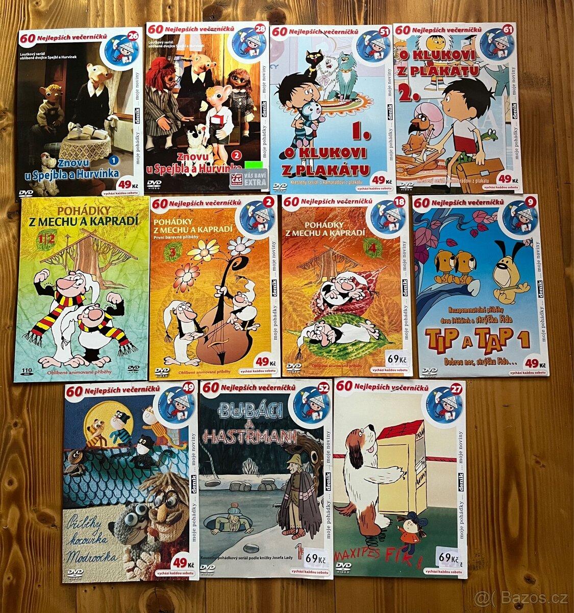 Prodám nové nerozbalené DVD – Nejlepší večerníčky