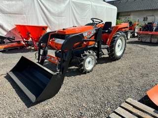 Malotraktor Kubota 4x4 GL23 s čelním nakladačem