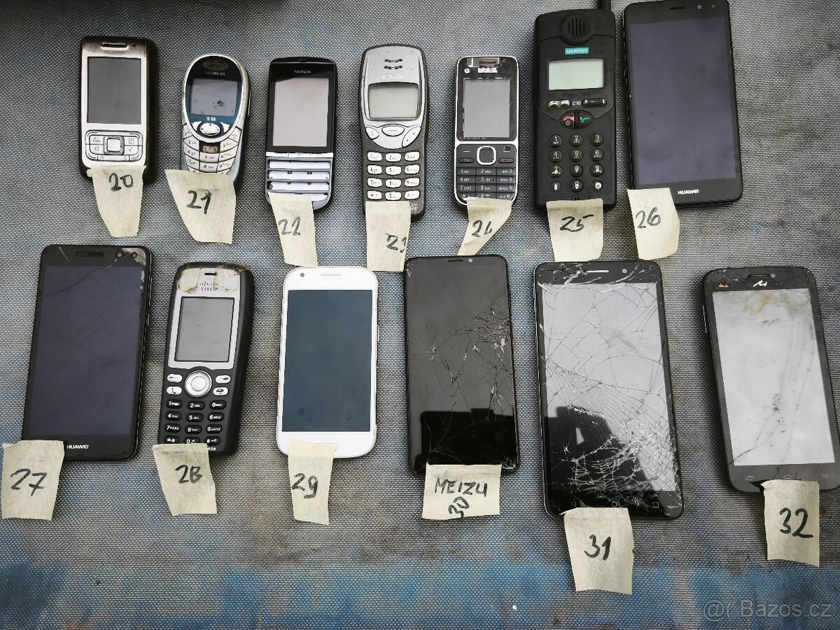 Mobily pro sběratele a pro opraváře