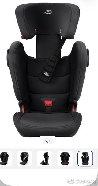 Autosedačka Britax Römer KIDFIX III S, 15–36 kg, ISOFIX
