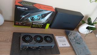 GIGABYTE GeForce RTX 4070 EAGLE OC 12G - PERFEKTNÍ STAV
