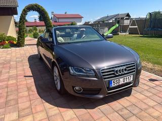 Audi A5 CABRIO, 2,0 benzín 155 kW, ser. knížka