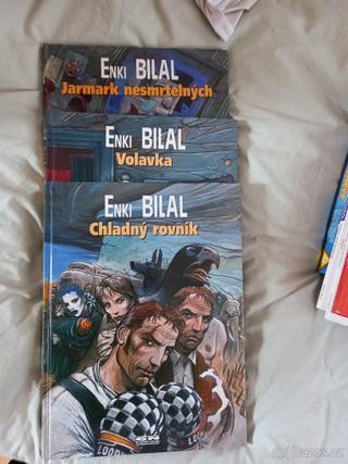 Enki Bilal - trilogie Nikopol - Chladný rovník, Volavka, Jar