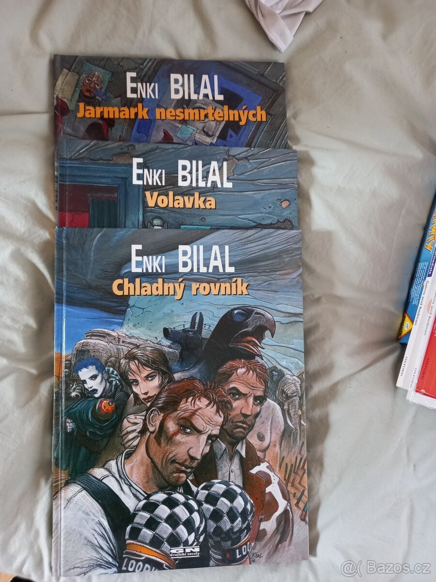 Enki Bilal - trilogie Nikopol - Chladný rovník, Volavka, Jar