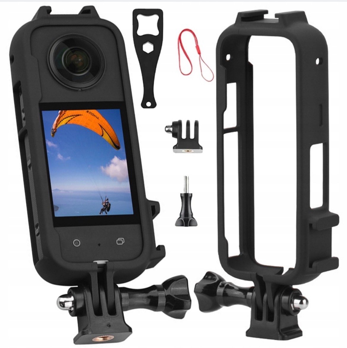 Krytka Insta360 X3 na stativ , ramecek