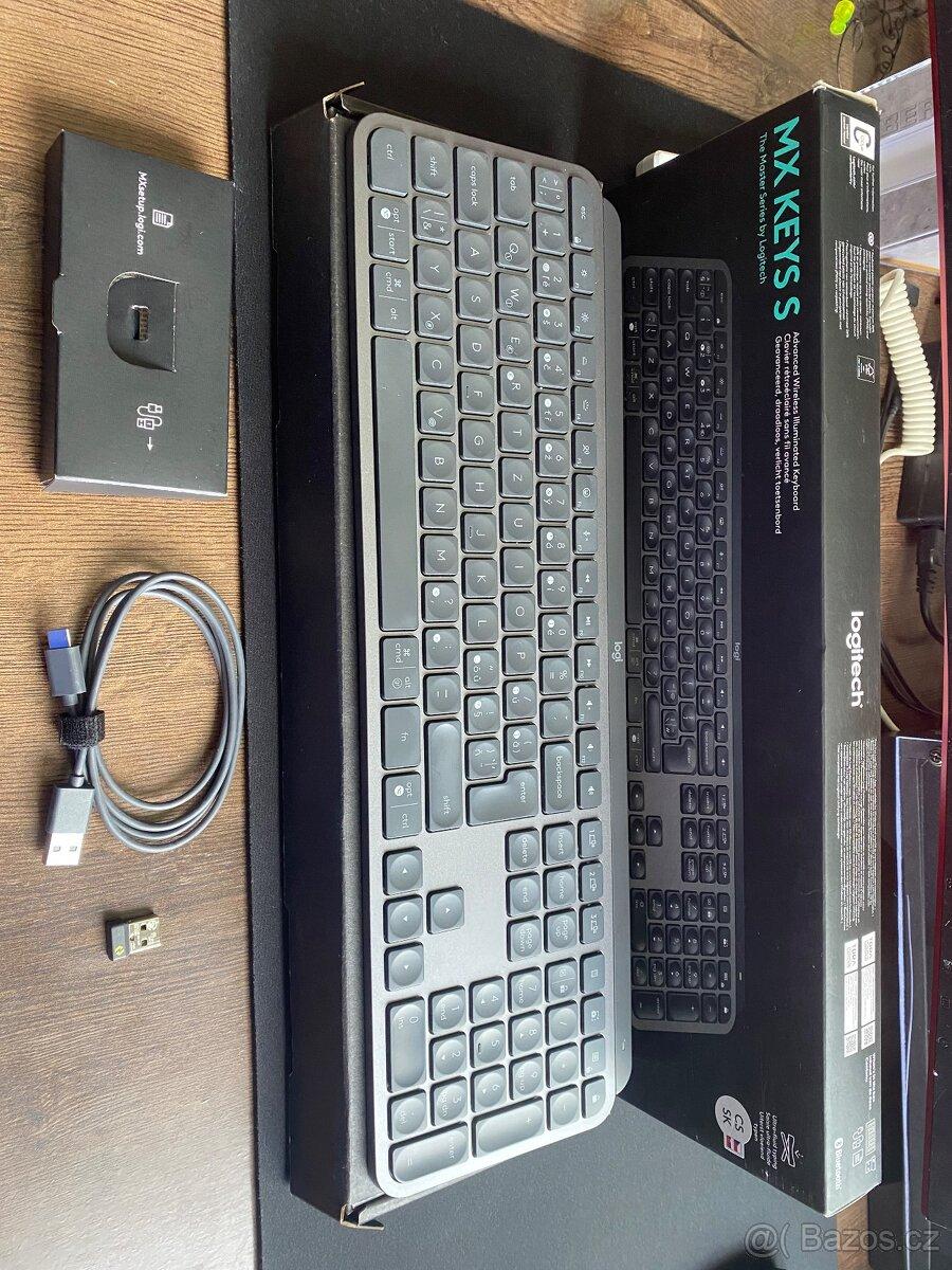 Logitech MX Keys S graphite