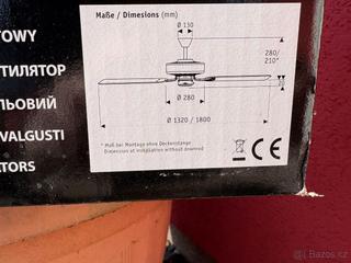Stropní ventilátor (vrtule)