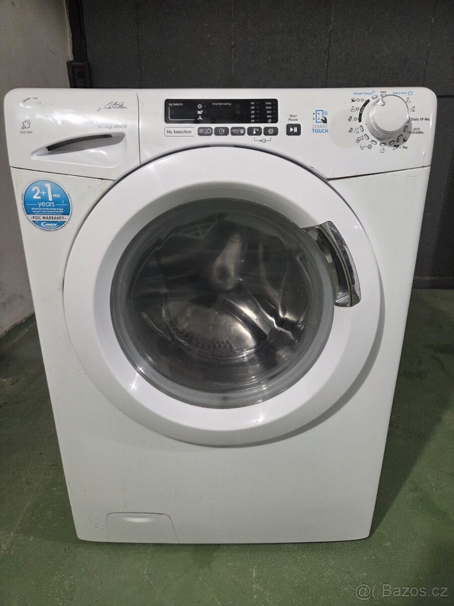 Pračka se sušičkou CANDY GVSW4 465 D/2-S - na opravu