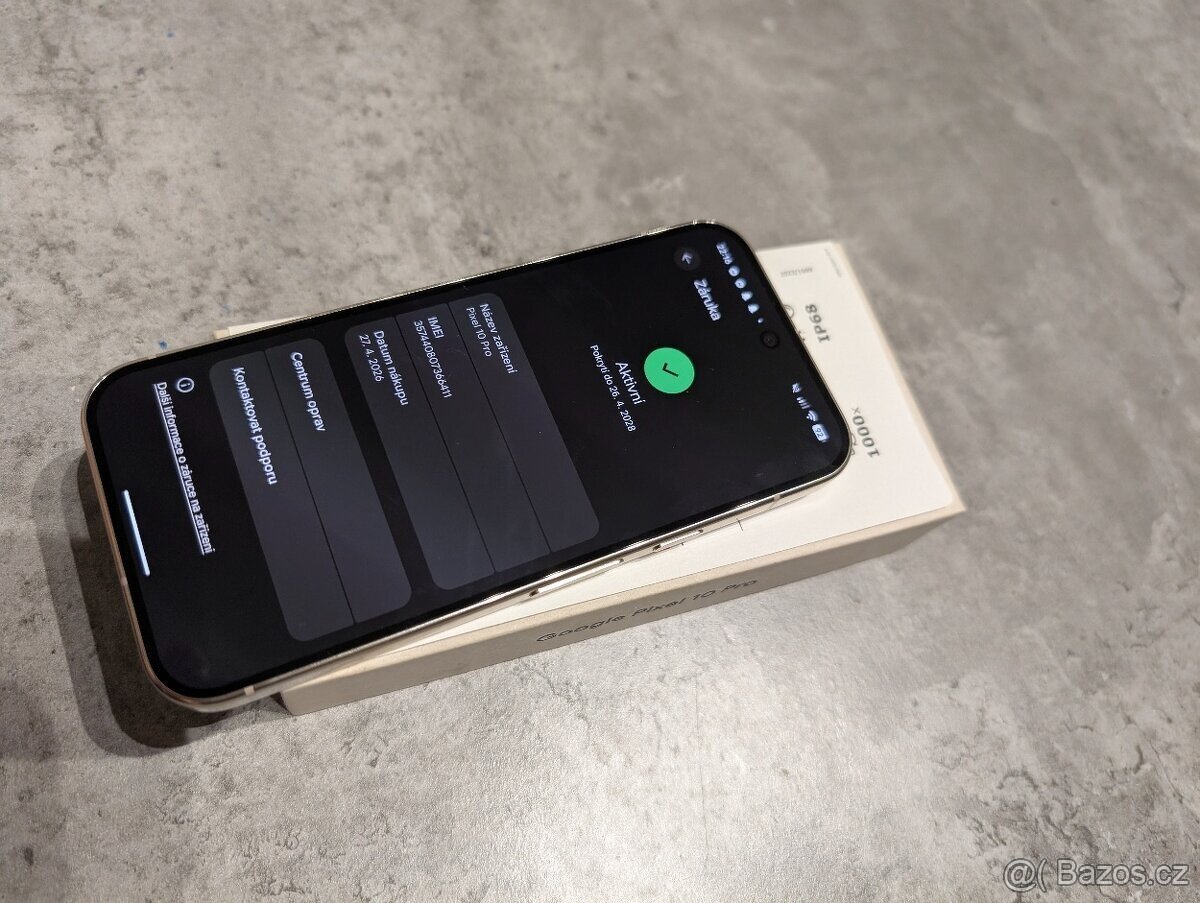Google pixel 10 pro 16/128GB, PORCELAIN, NOVY