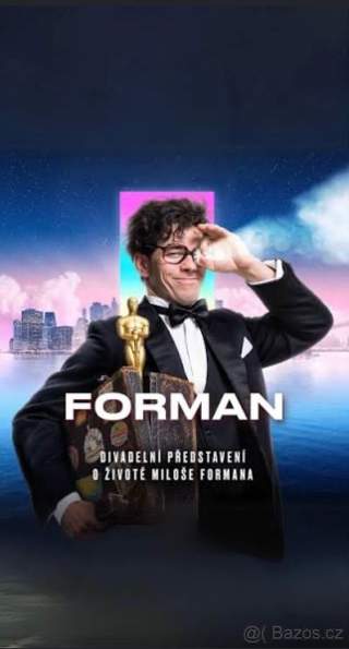 3 lístky na představení Forman