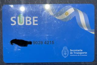 SUBE karta Buenos Aires