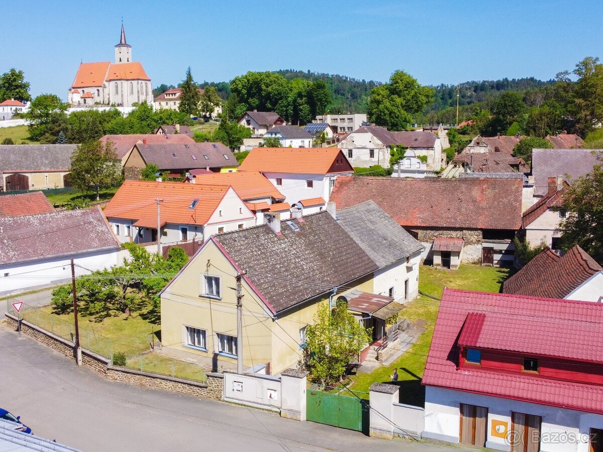 Prodej RD v Nezamyslicích s pozemkem 1534 m²