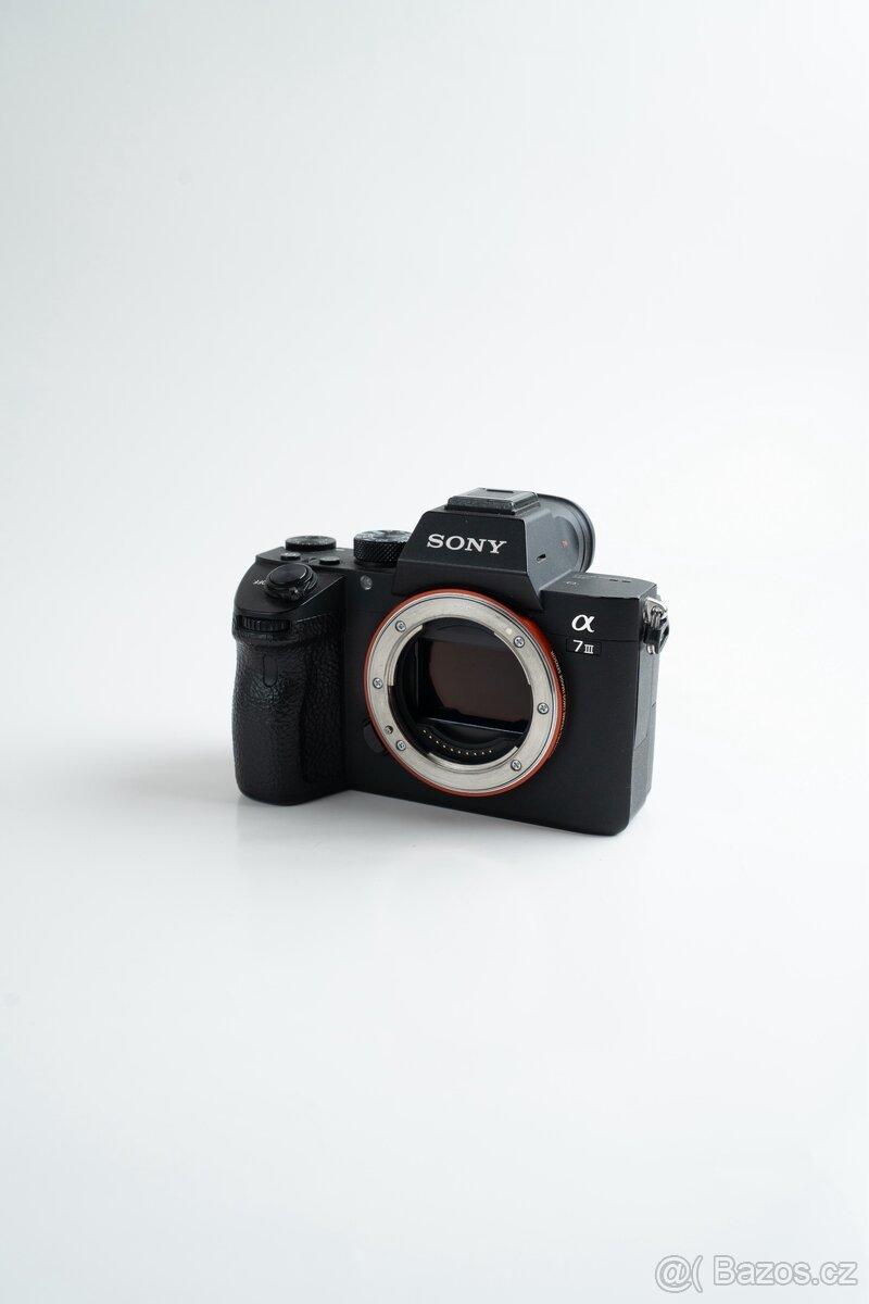 Sony Alpha A7III jako nová | ochranné sklo