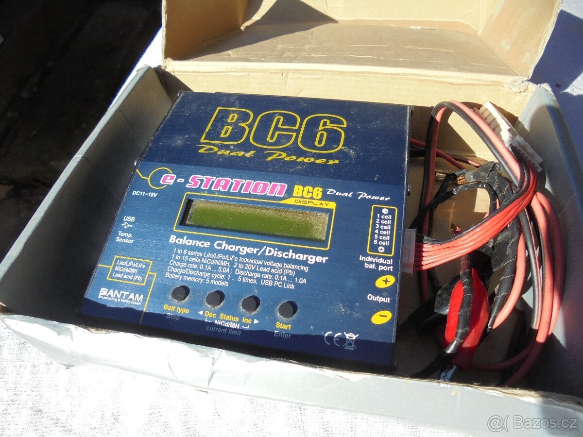 Nabíječka BC6 dual power