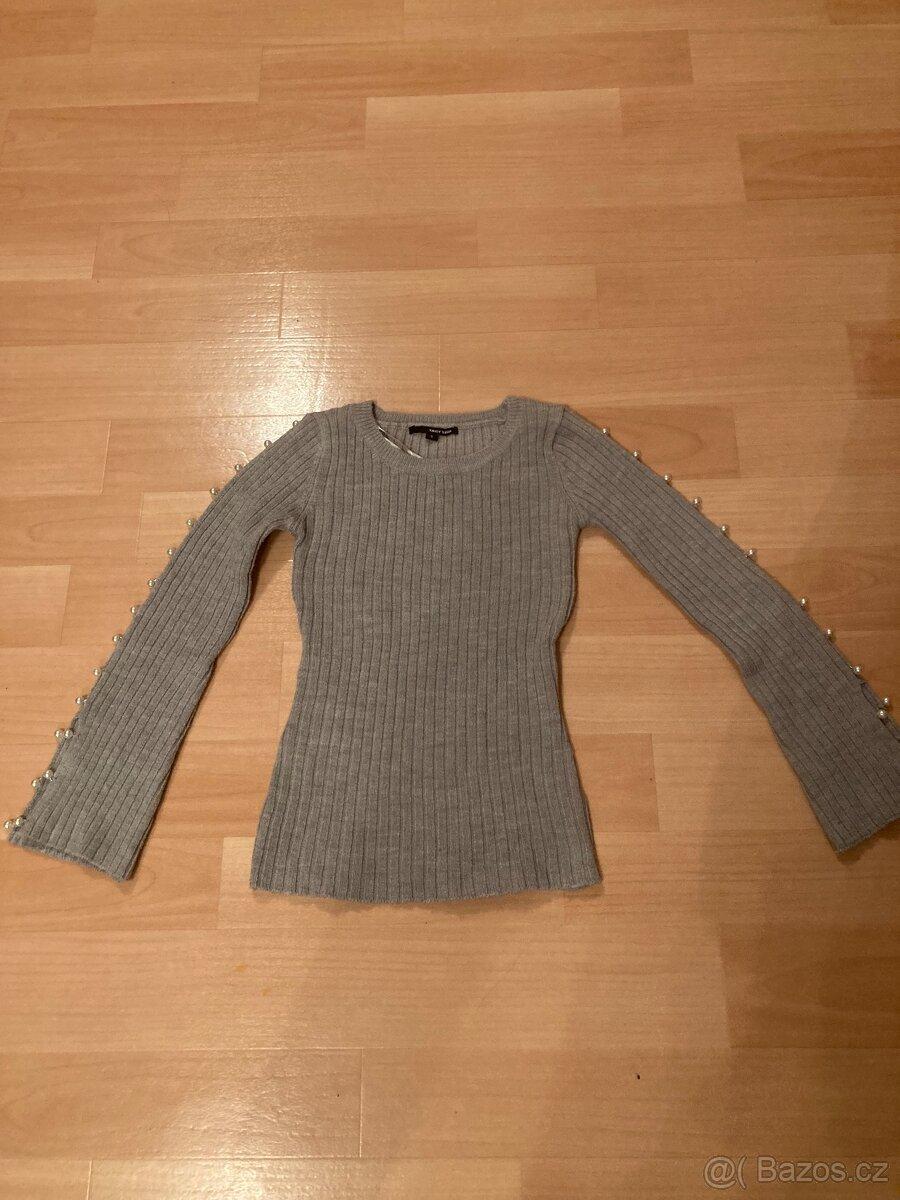 Halenku zn.Tally Weijl vel.S a vesta a crop top Bershka