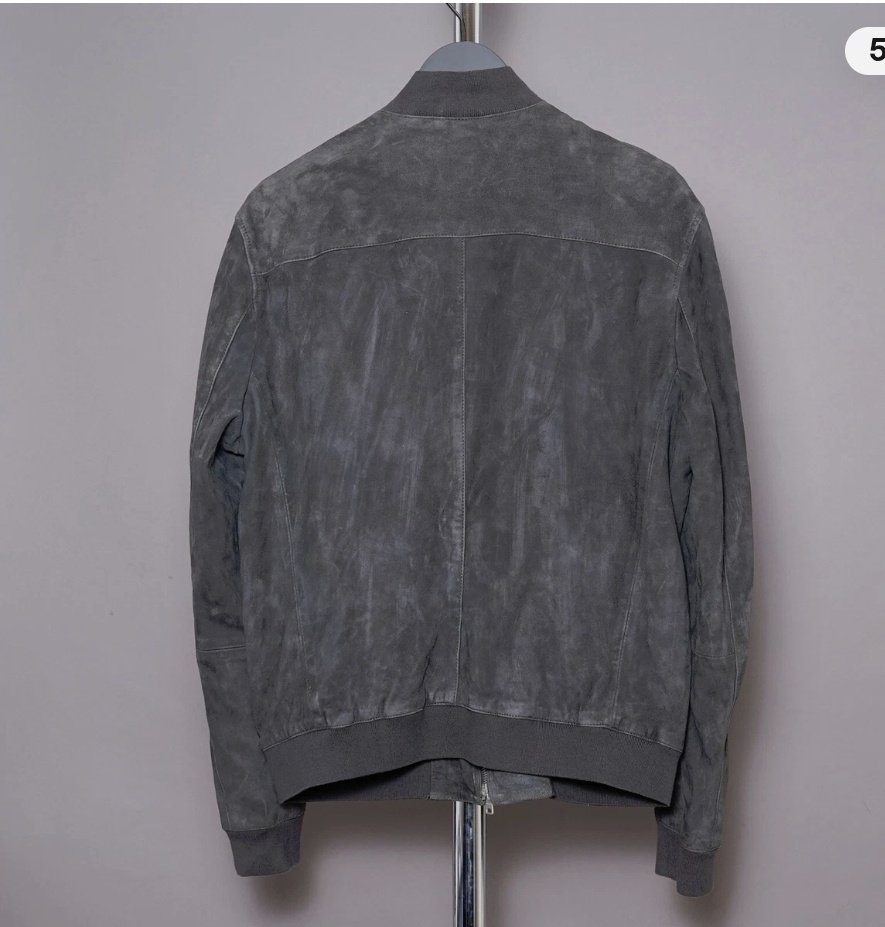 Kožená bunda All Saints bomber XL
