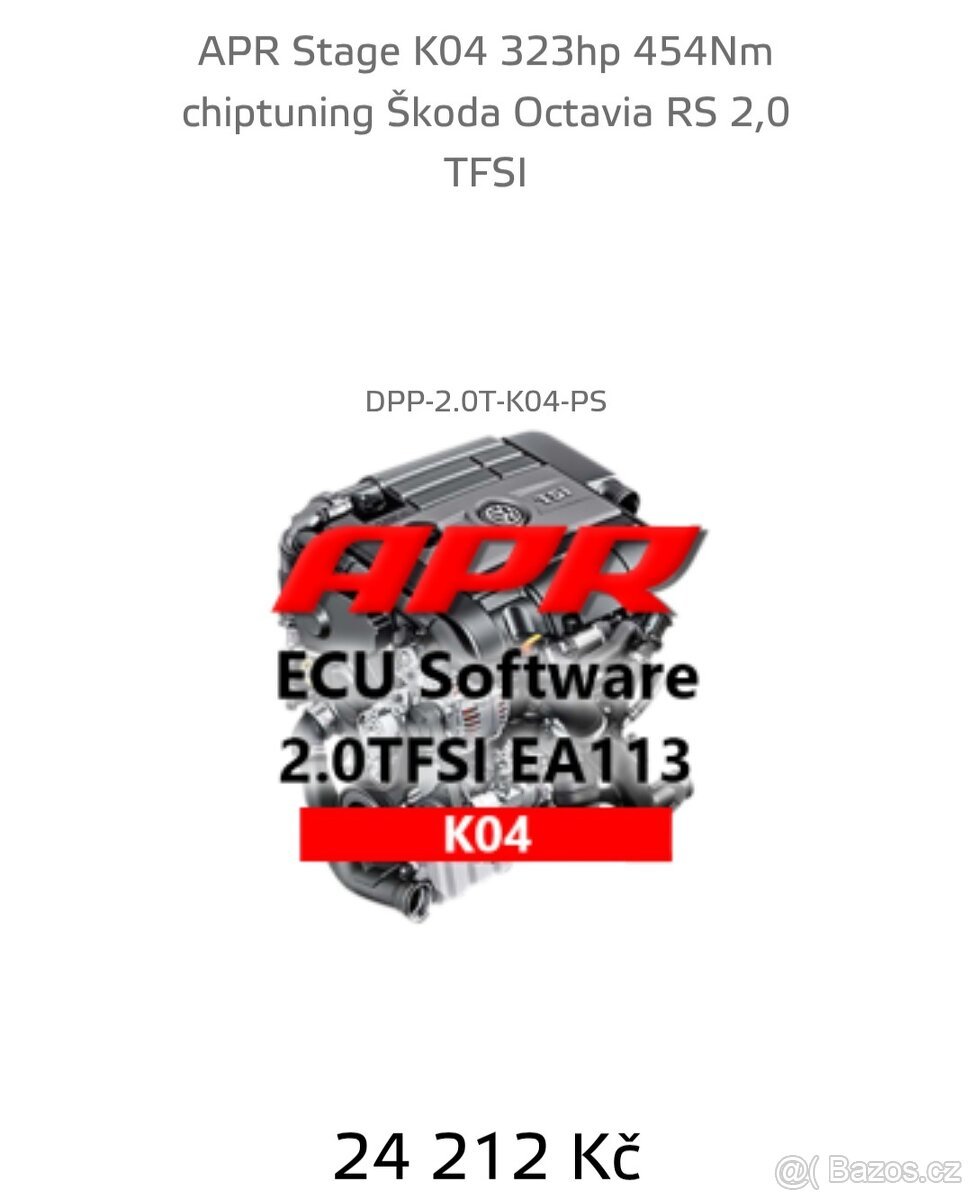 APR STAGE K04 (=stage 2) VAG TFSI