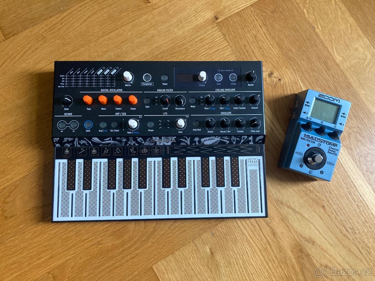 Arturia Microfreak + ZOOM CDR 70