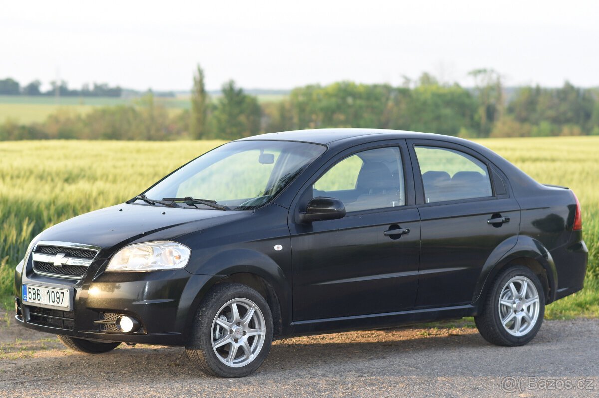 Chevrolet Aveo 2007 1.4 benzin lpg 69kw automat nová stk