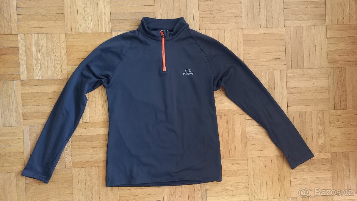 Sportovní outdoor tenká mikina Kalenji 11 let