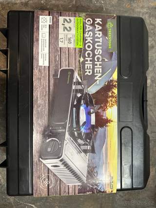 Kempingový plynový ohřívač Trekstone P8-TS-CC1F / kufřík
