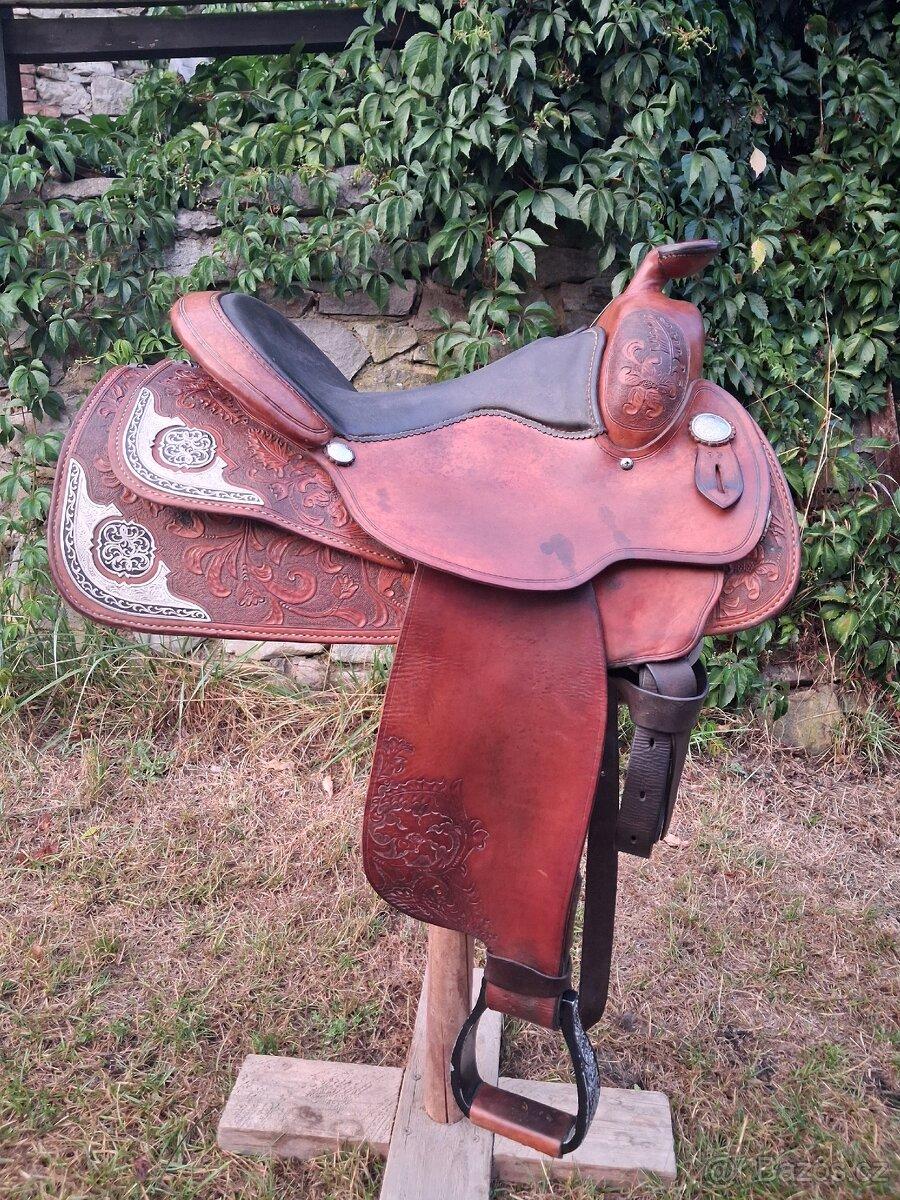 Kvalitní westernové sedlo 4-H Saddlery
