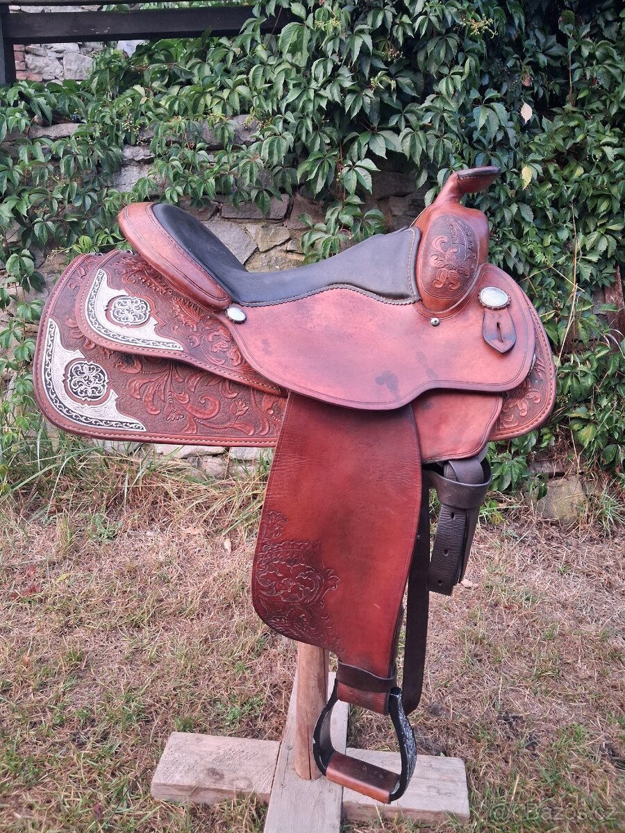Kvalitní westernové sedlo 4-H Saddlery
