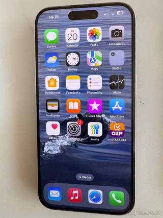 Telefon Apple Iphone 15 Pro s doklady - stav