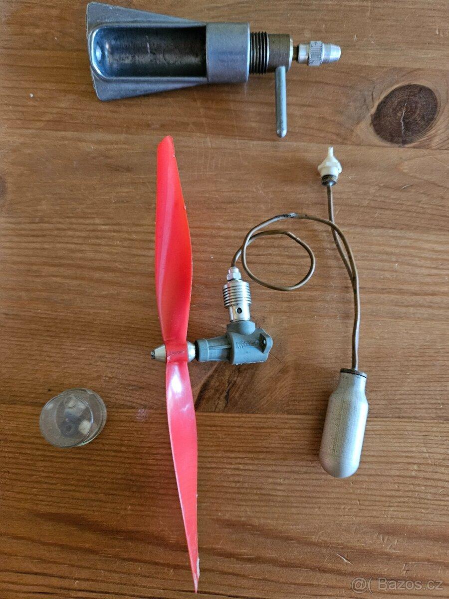 CO₂ motor Modela 0,27 cm³