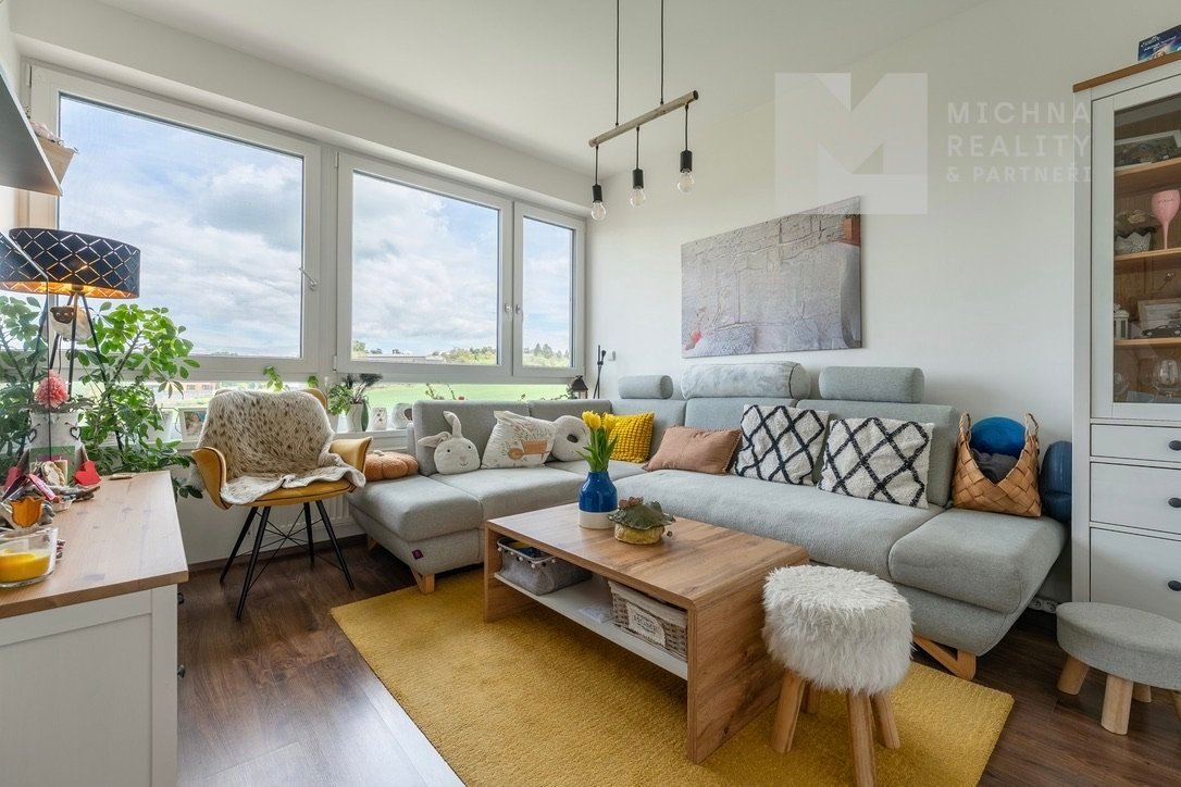 Mezonet 3+kk (80m²) se dvěma terasami (32 m²), panoramatický