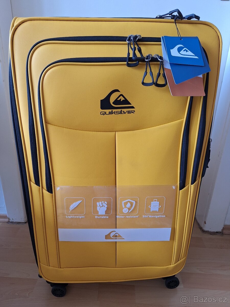 Quiksilver cestovní kufr - jedinečný kousek -