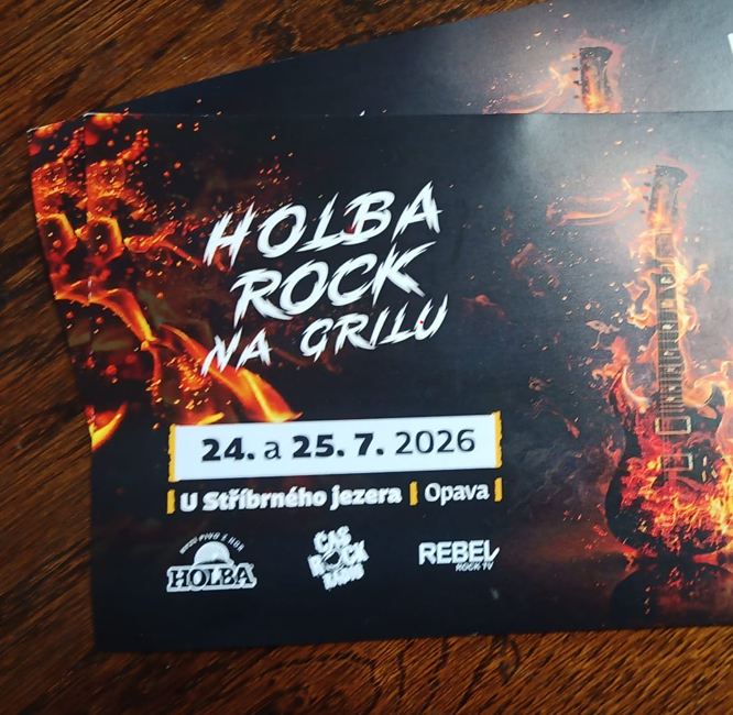 Dva lístky na Holbu rock na grilu
