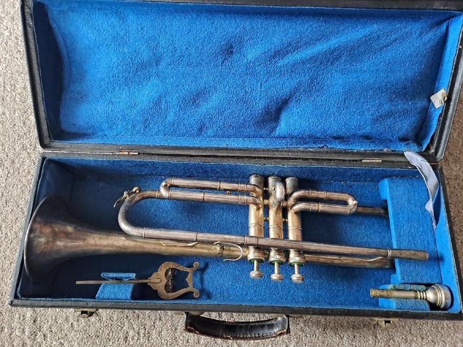 Trumpeta, Jazz trubka Amati, zachovalý stav bez poškození