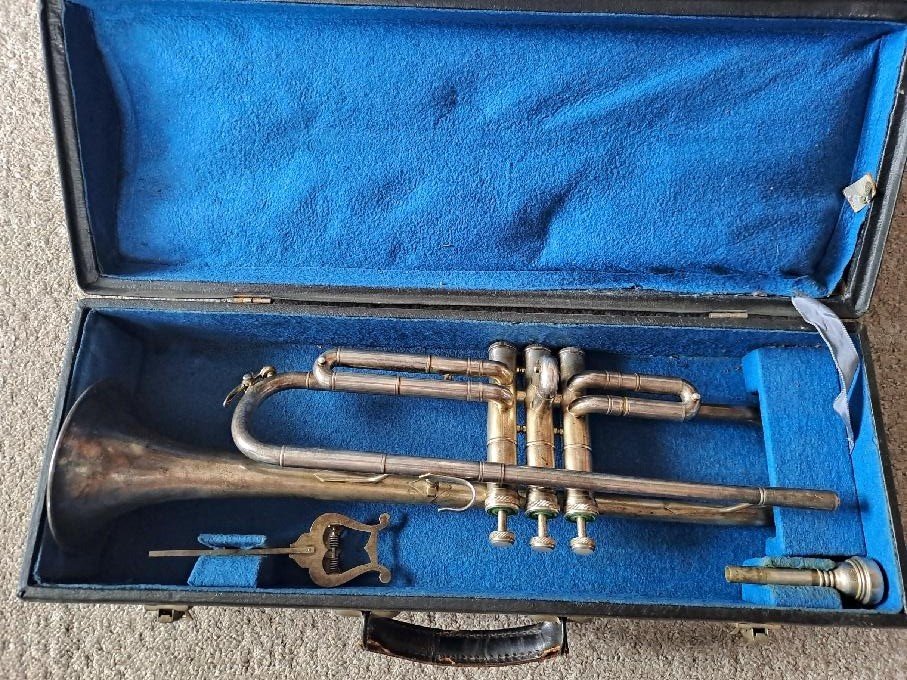 Trumpeta, Jazz trubka Amati, zachovalý stav bez poškození