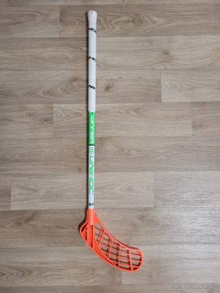 Florbalová hokejka juniorská levá. UNIHOC 80