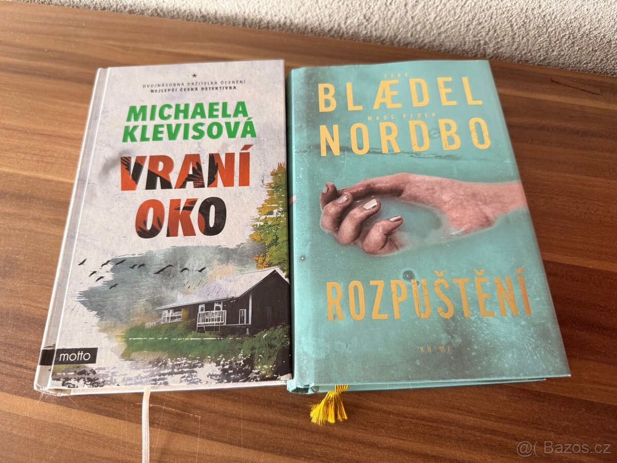 Prodej knih - detektivní žánr/ Nesbo, Keppler, Bryndza, atd
