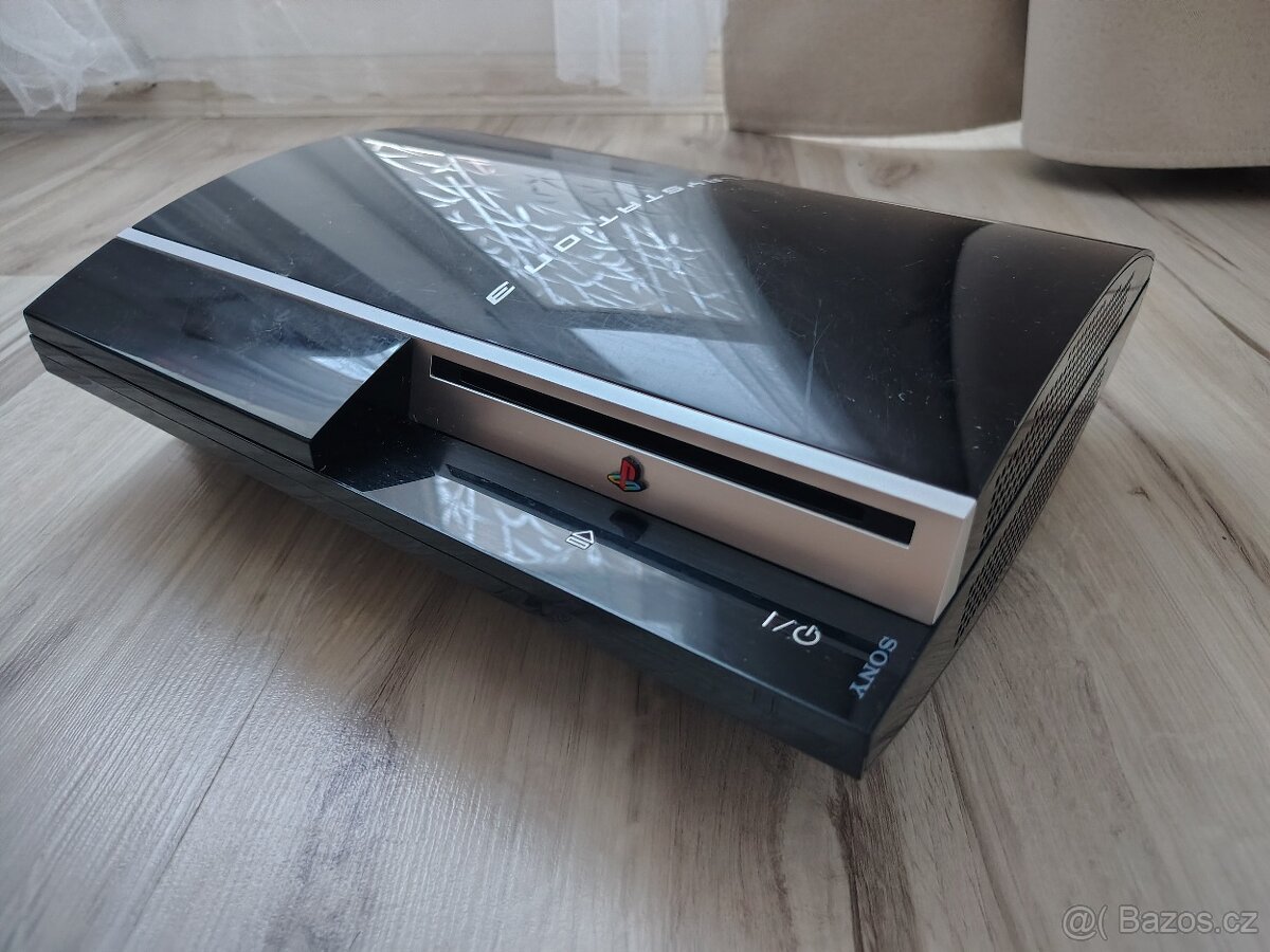 ps3 fat cfw evilnat 256gb SSD+nová pasta