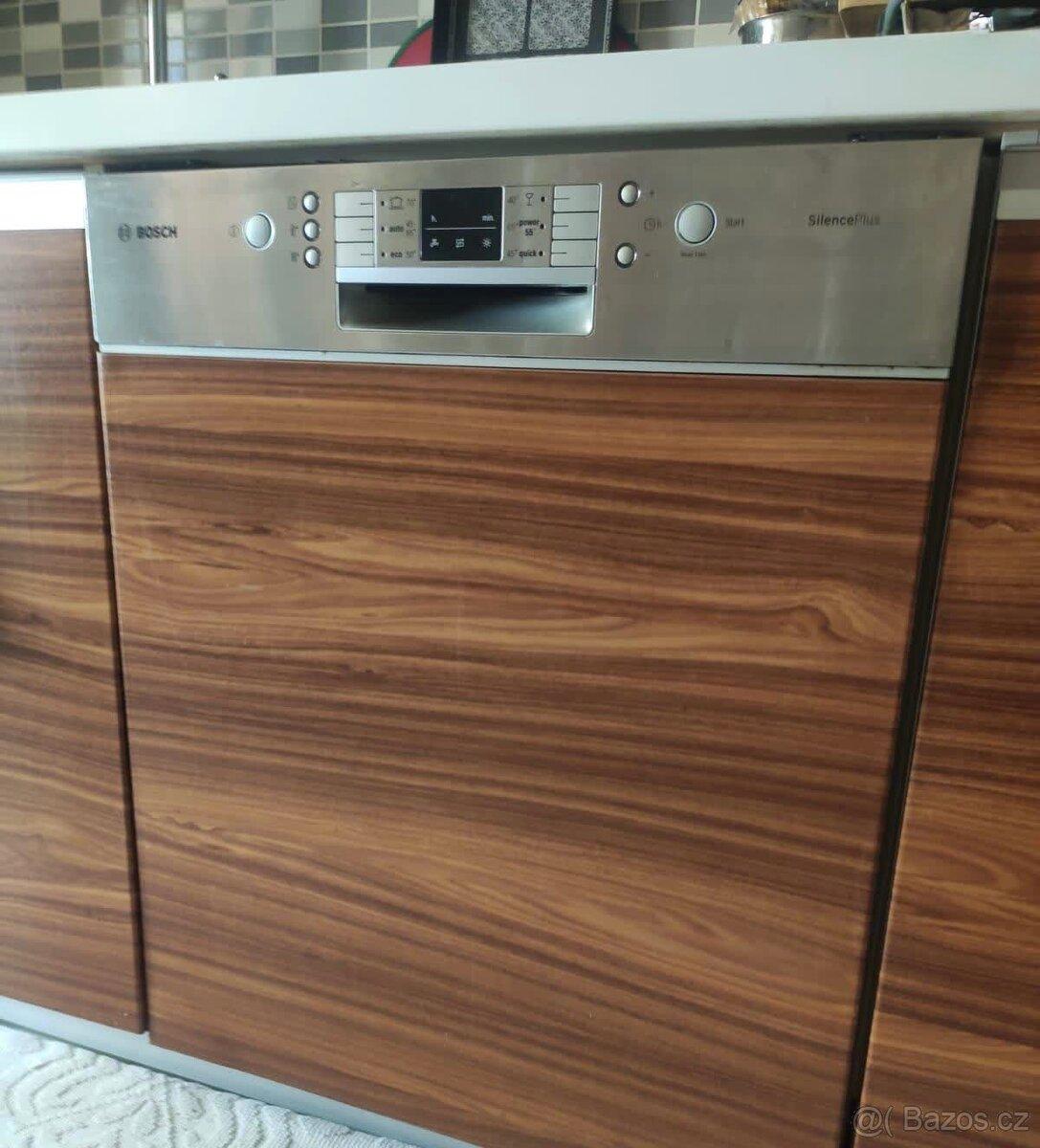 Vestavná myčka bosch nerez 60cm, zeolith