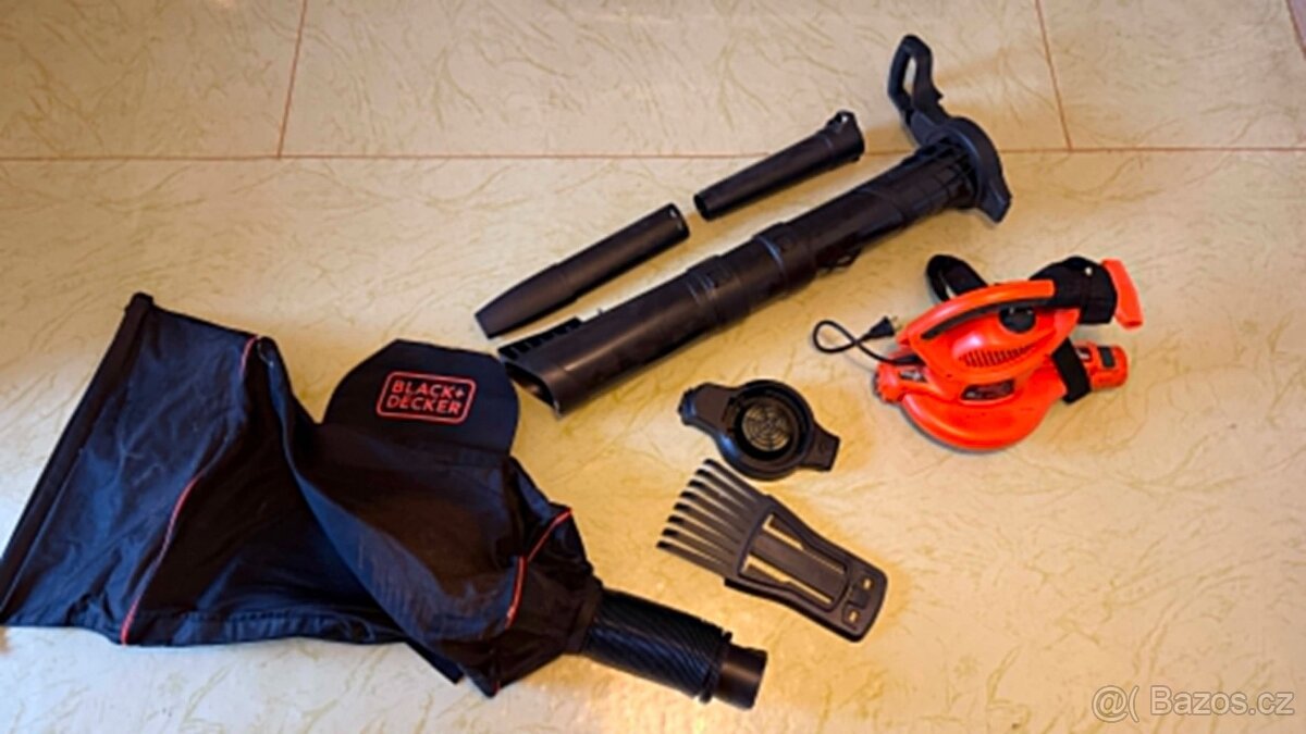 El. vysavač/fukar Black&Decker GW 3031 3v1