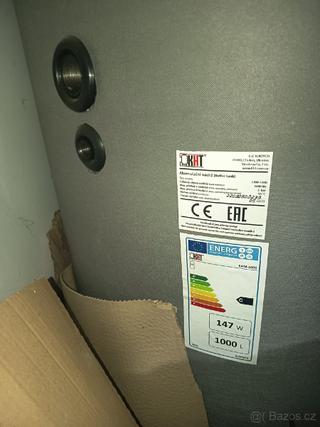 Akumulacni nadrz 1000l s izolaci