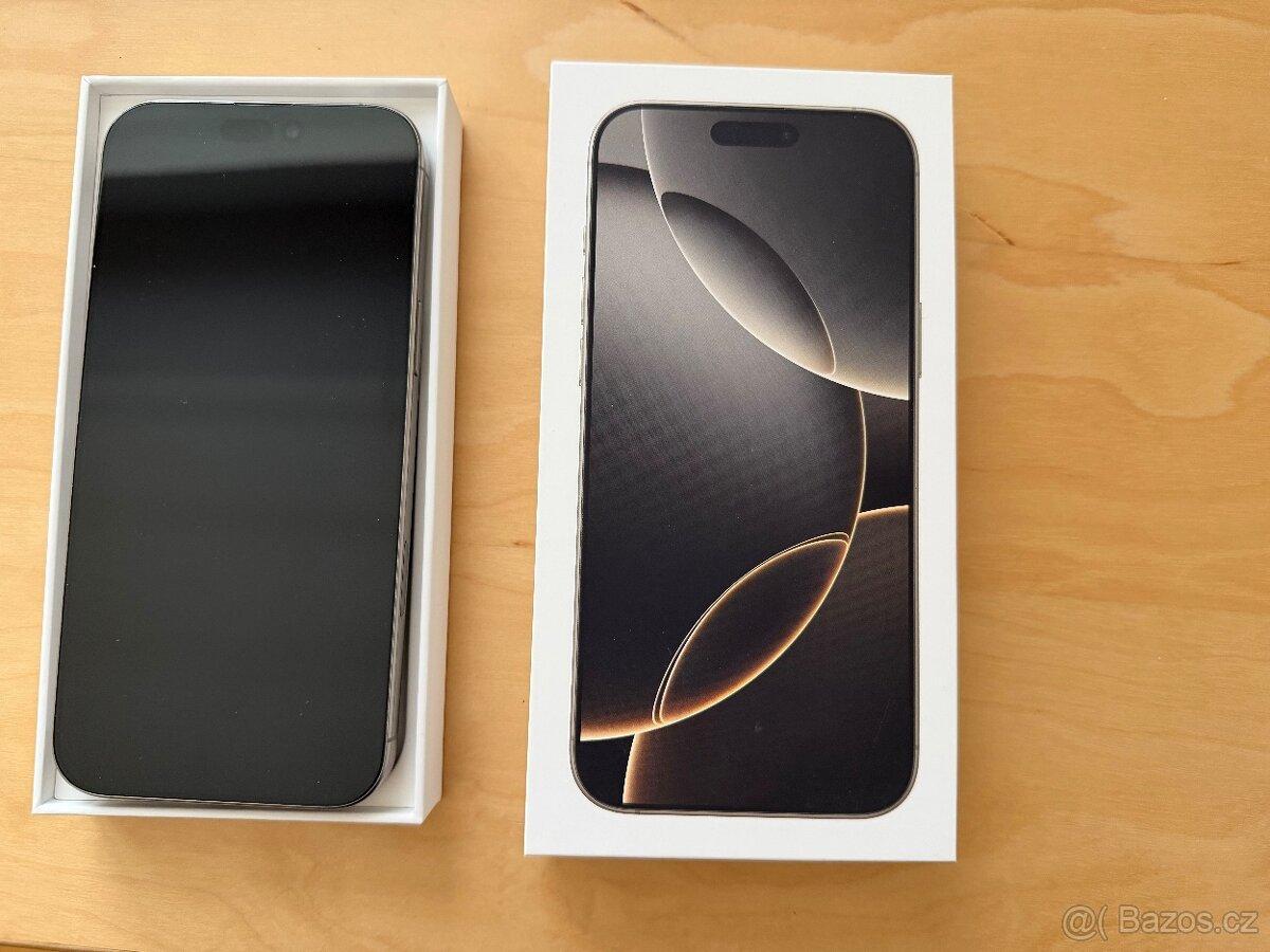 iPhone 16 Pro Max, 256GB, jako nový, záruka